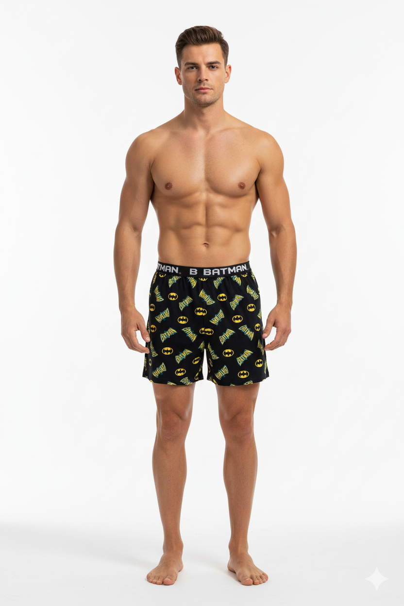 Men 'BATMAN' Cartoon Boxer