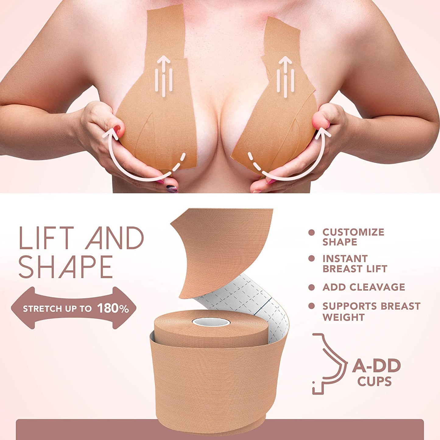 Women Cloth Self Adhesive Boob Tape