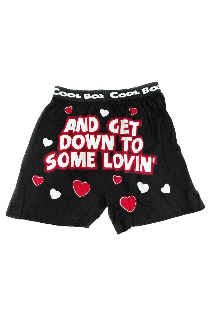 Men "SIMPSON WITH HEART" Cartoon Boxer