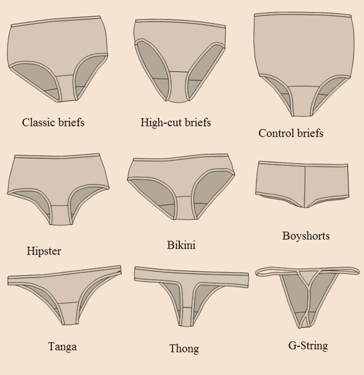 Women - Seamless - Panties