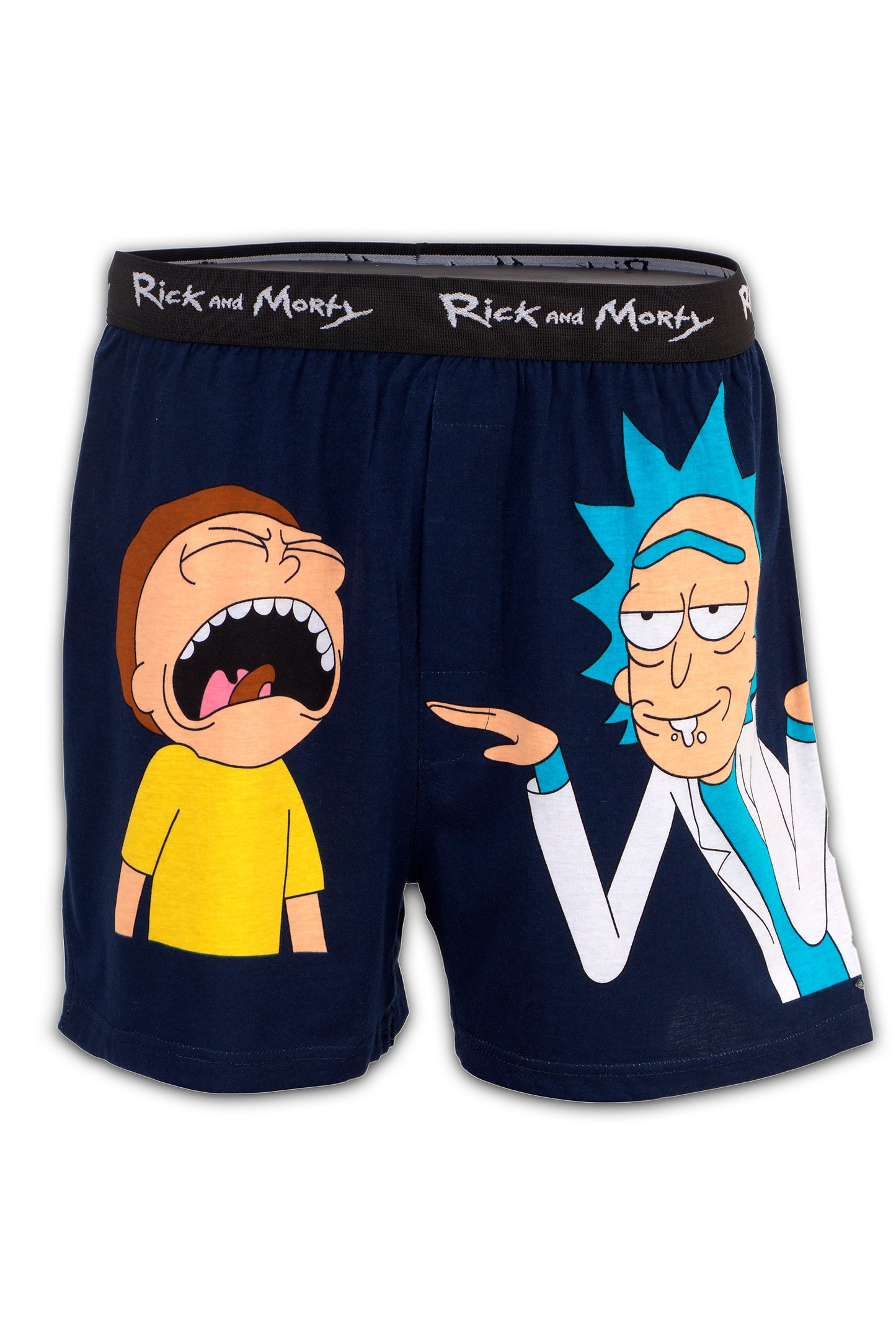 Men Navy 'RICK & MORTY' Cartoon Boxer