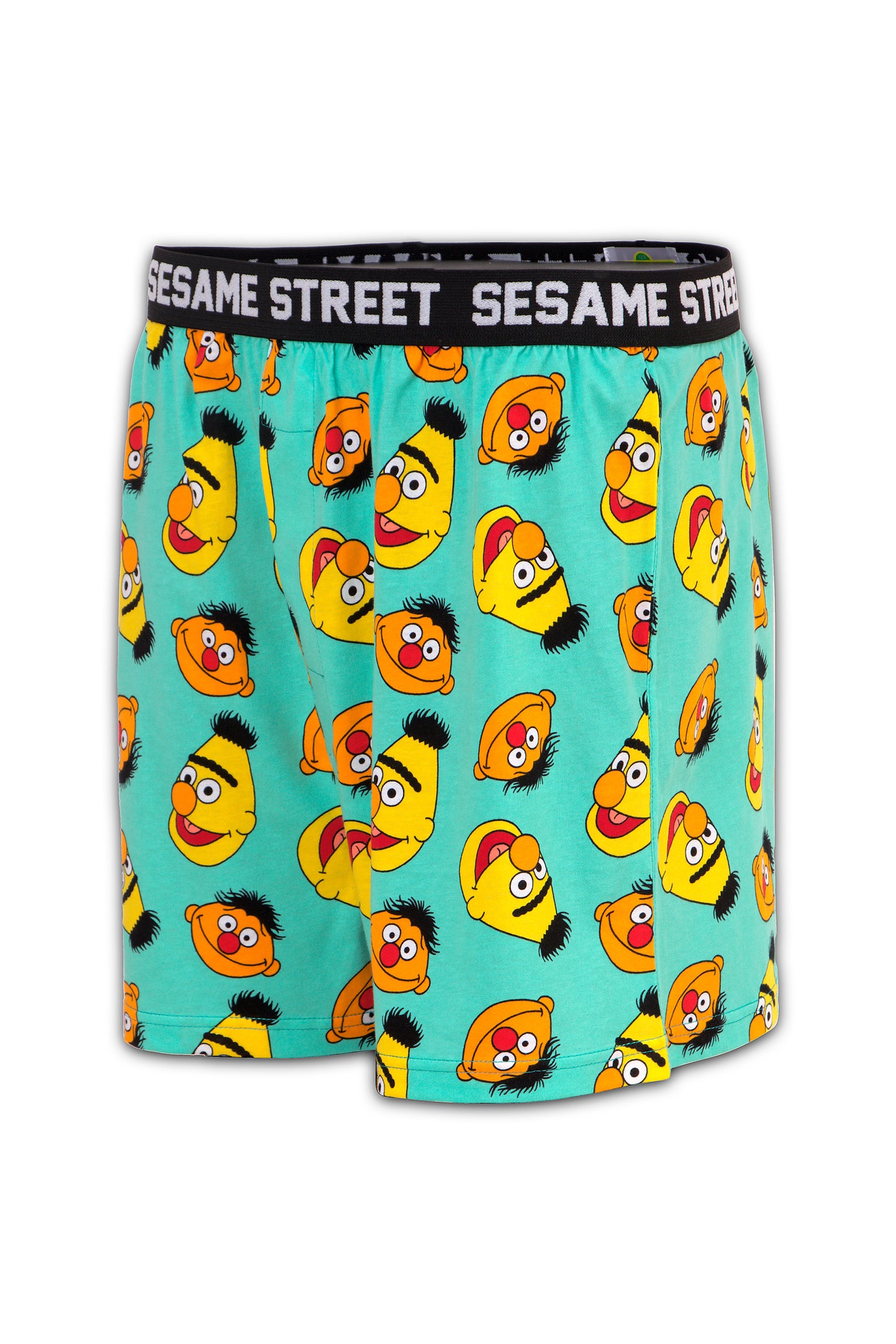 Men Green 'SESAME STREET' Cartoon Boxer