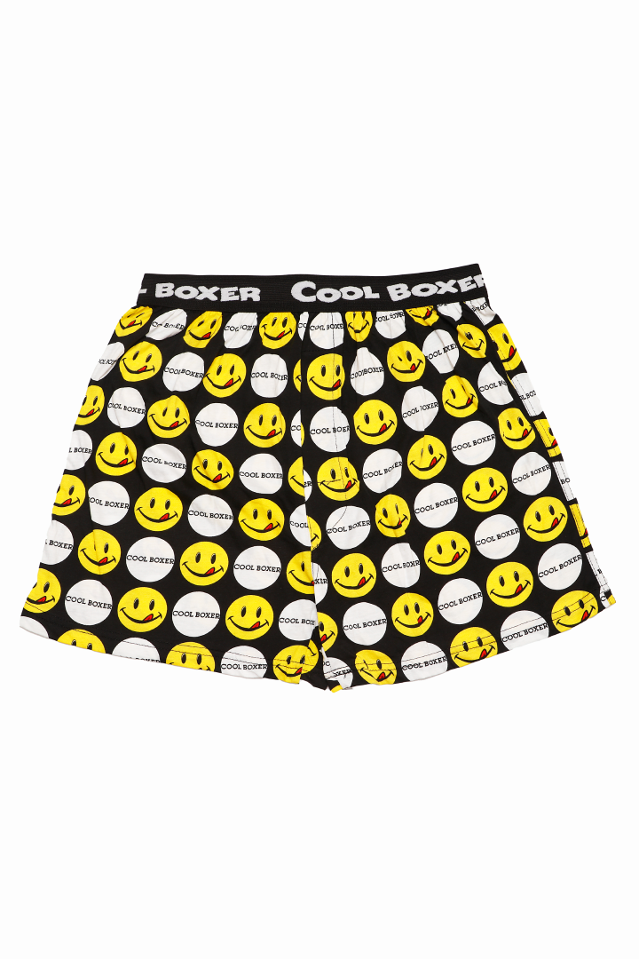 Men 'SMILEY PRINT' Cartoon Boxer