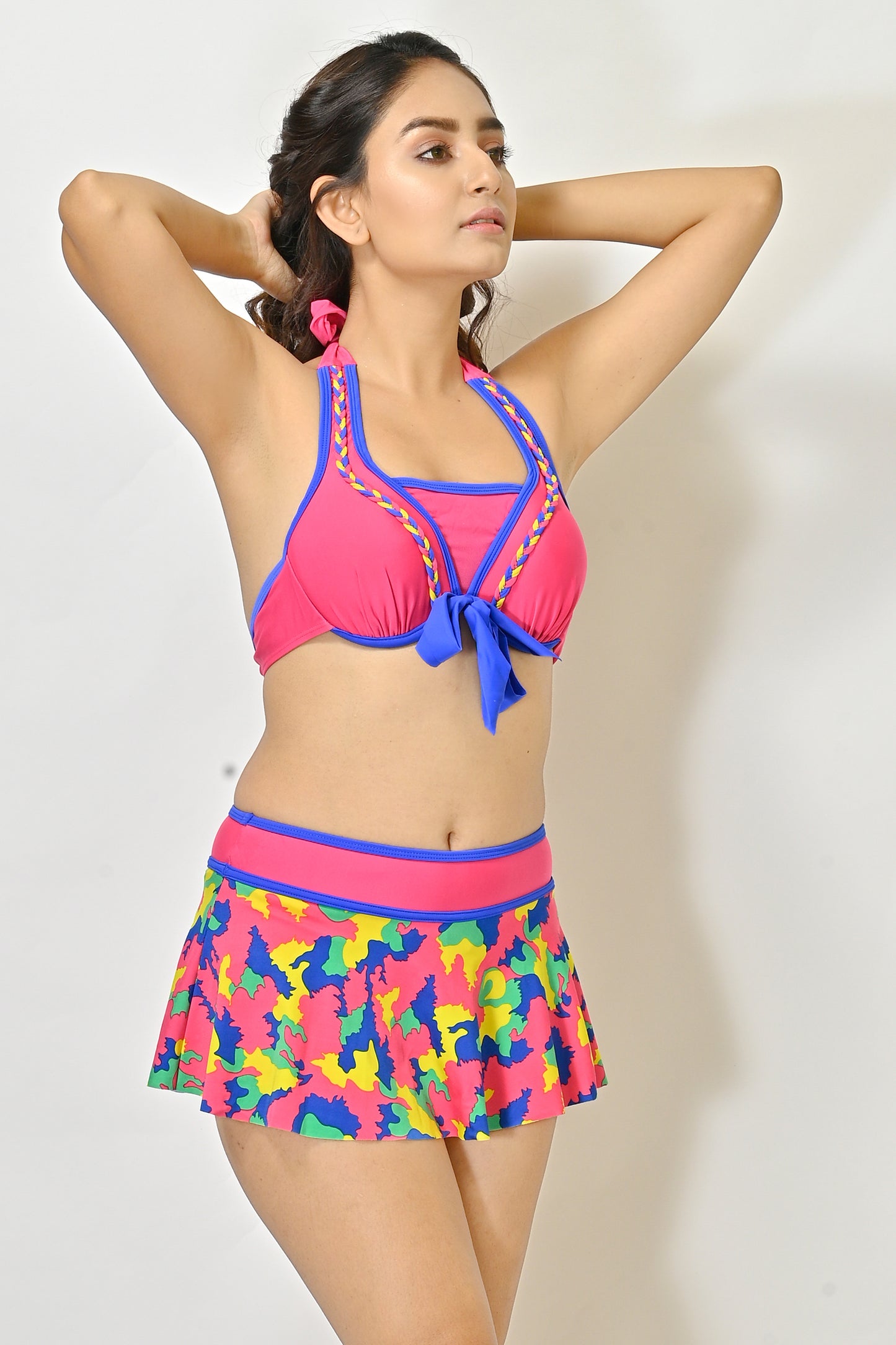 Women Swimwear Printed Bikini Set
