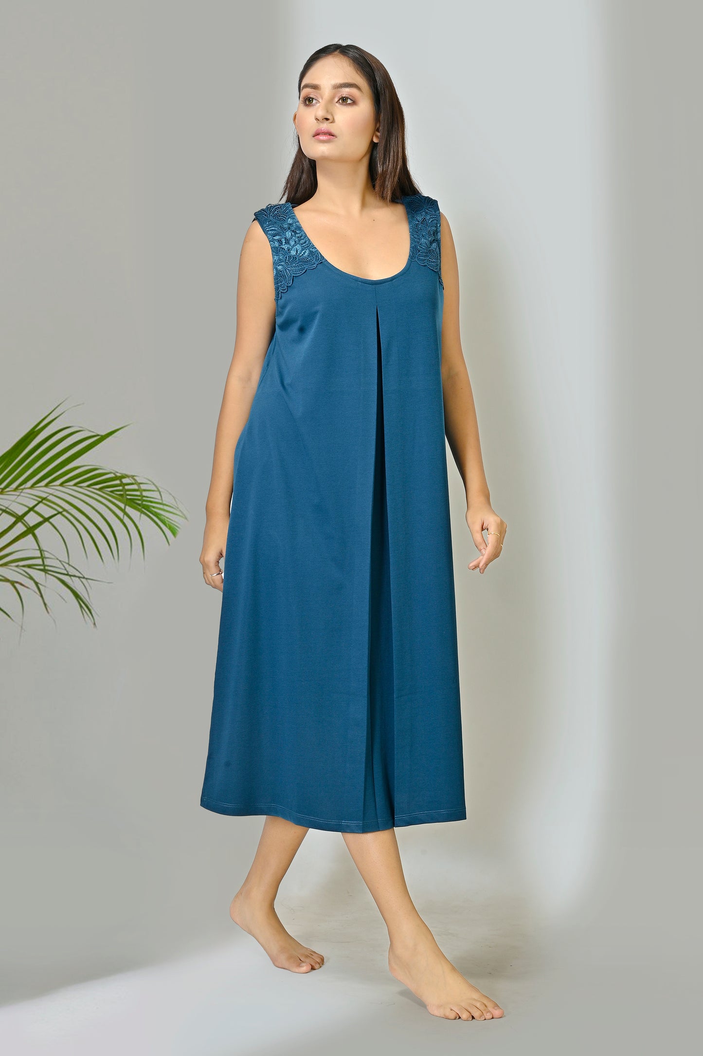 Women Hosiery Cotton Comfortable Feeding Nighty