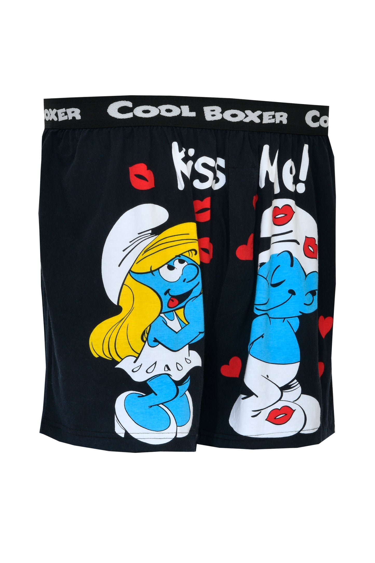 Men "KISS ME" Cartoon Boxer