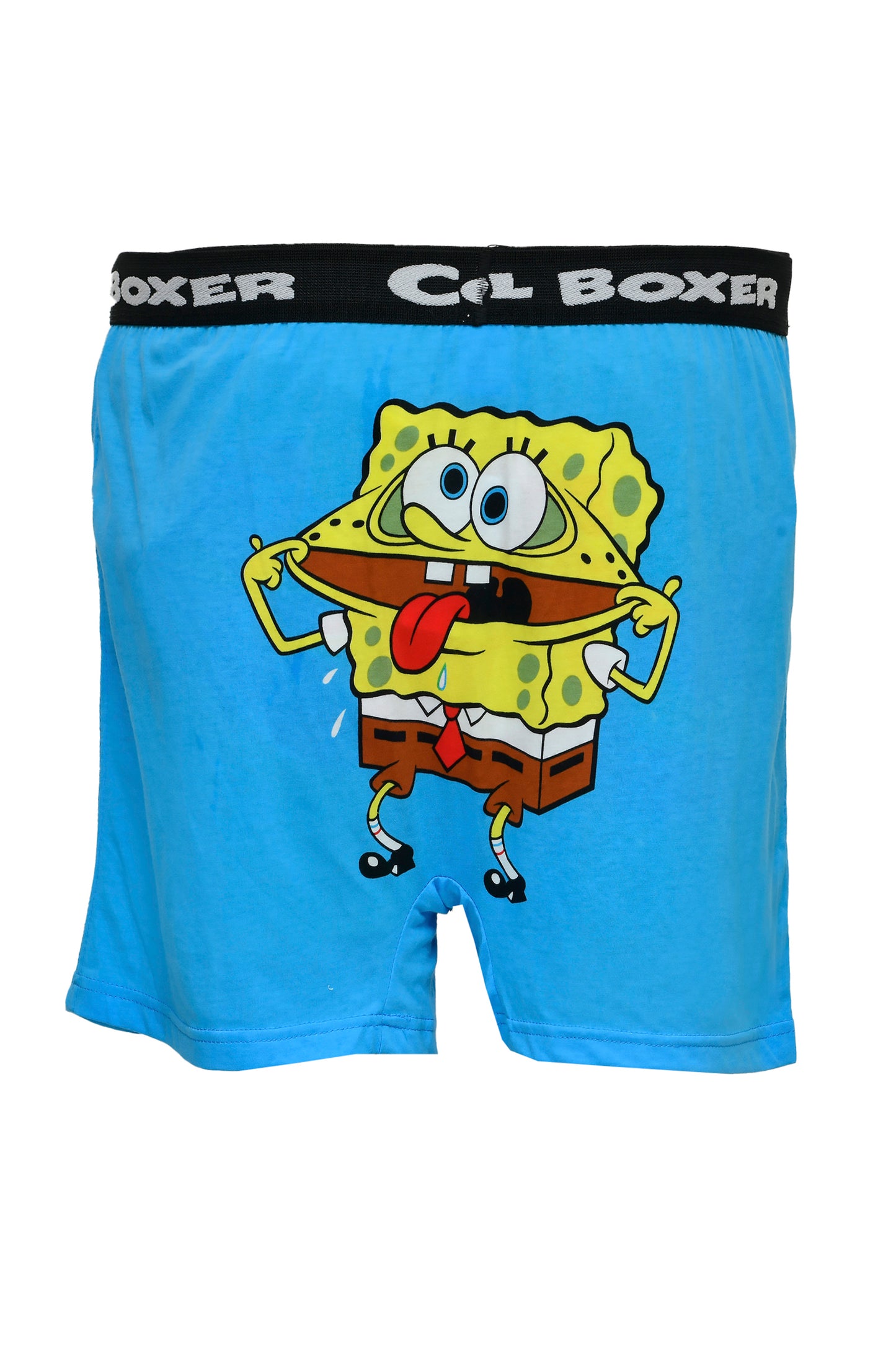 Men Blue "WASN'T ME" Cartoon Boxer