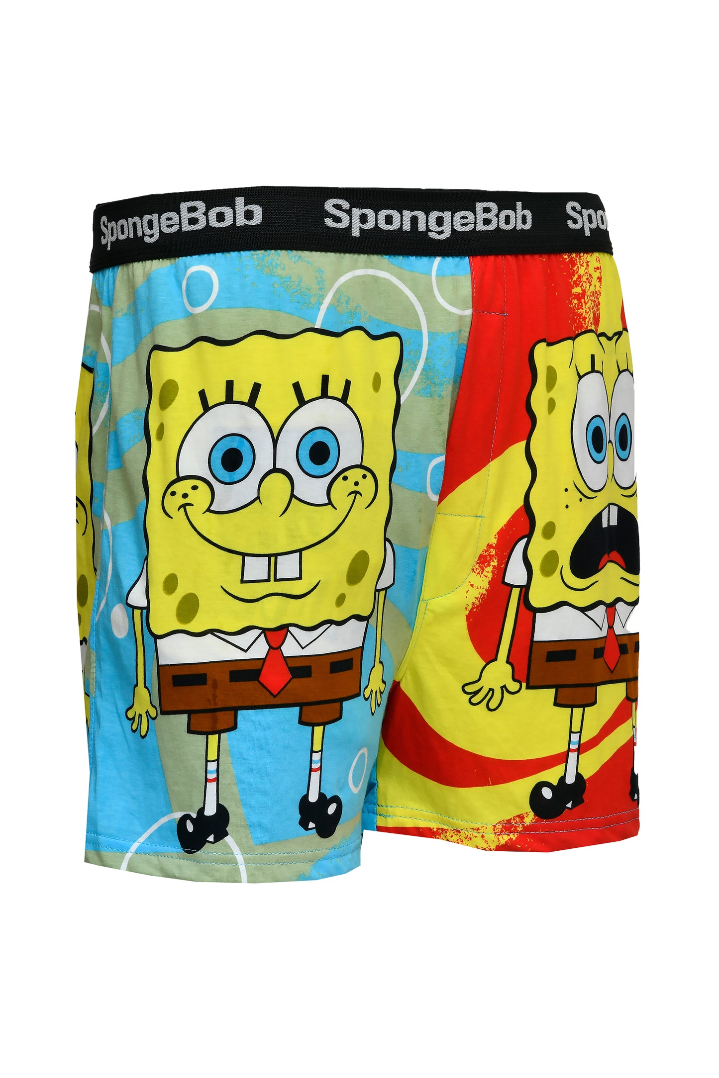 Men Multi-Color "SPONGE BOB" Cartoon Boxer