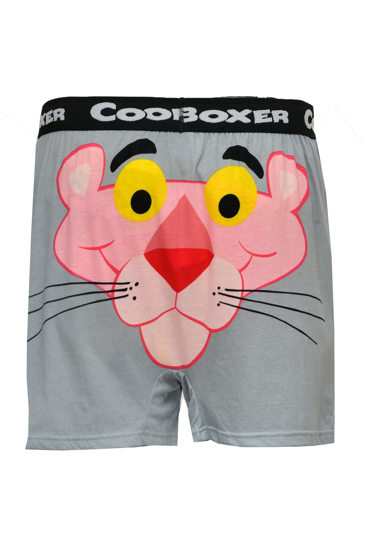 Men Grey "PINK PANTHER" Cartoon Boxer