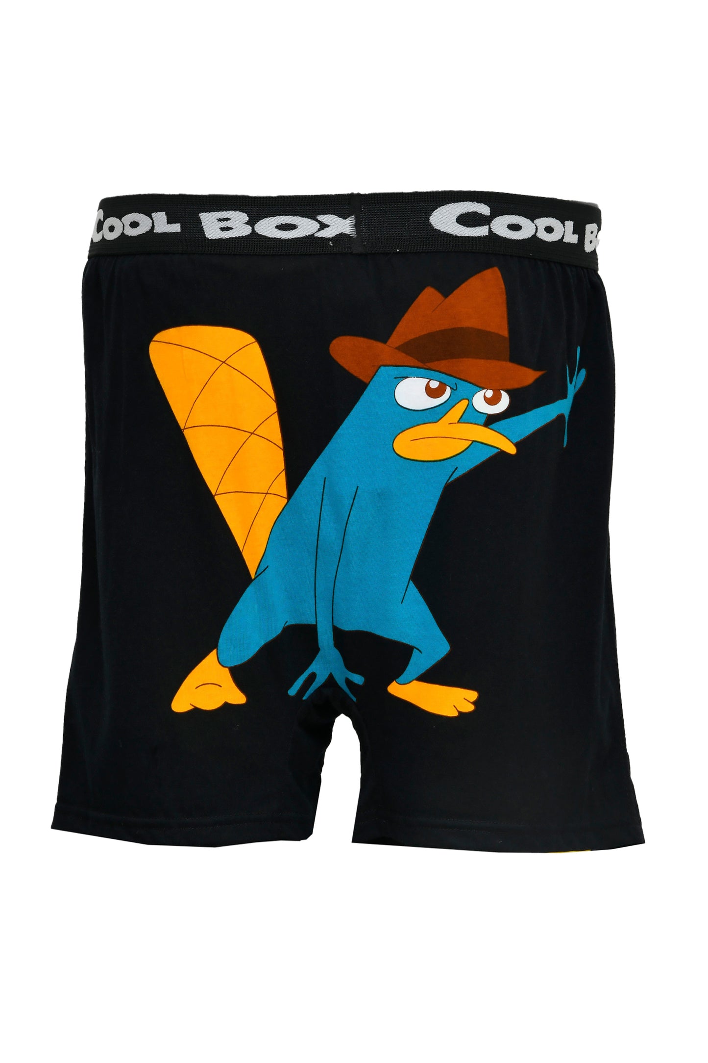 Men Black "CARTOON WITH HATS"Cartoon Boxer