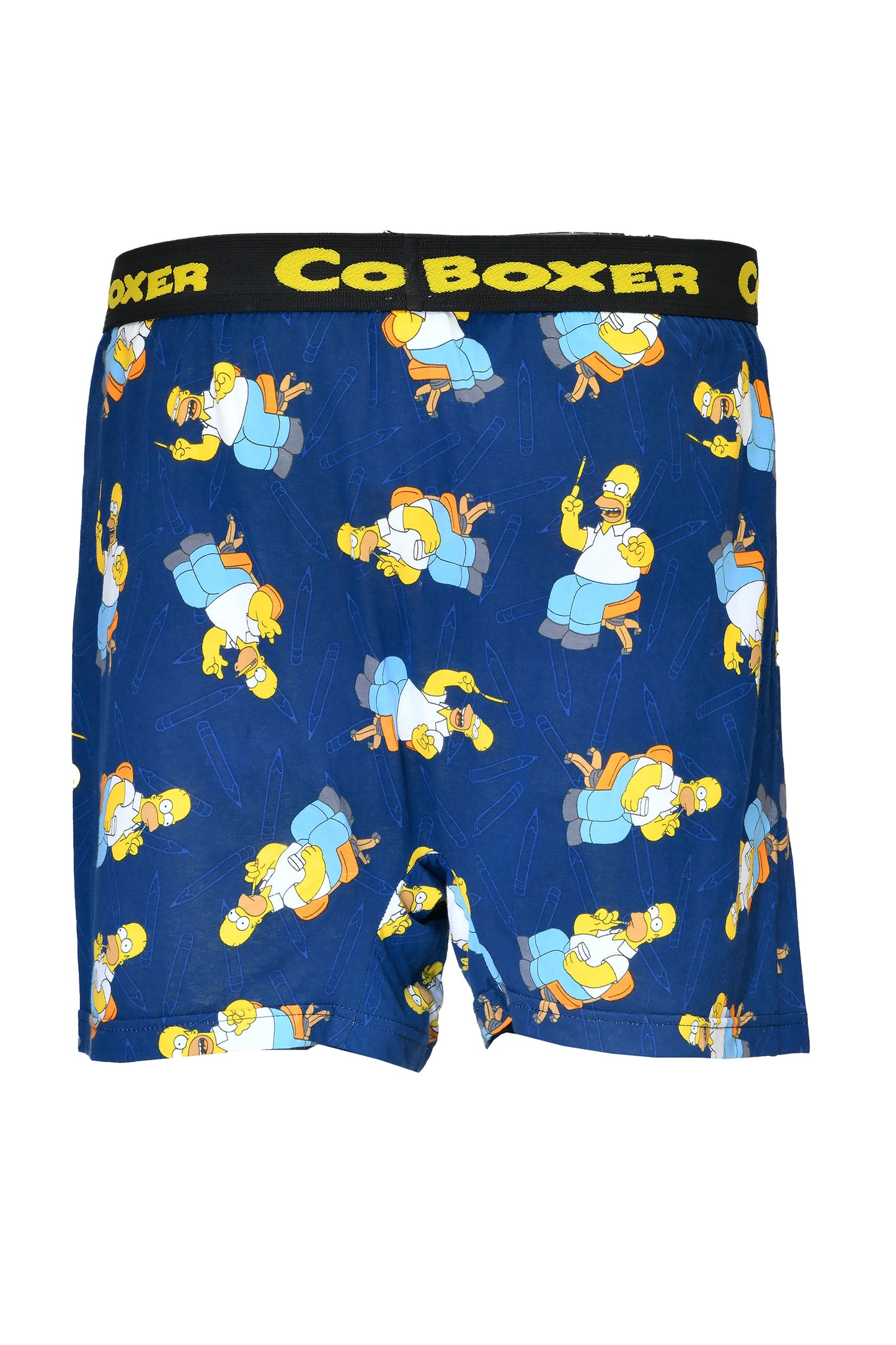 Men Navy "SIMPSON" Cartoon Boxer