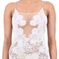 Women Premium Lingerie Lace Bodysuit White