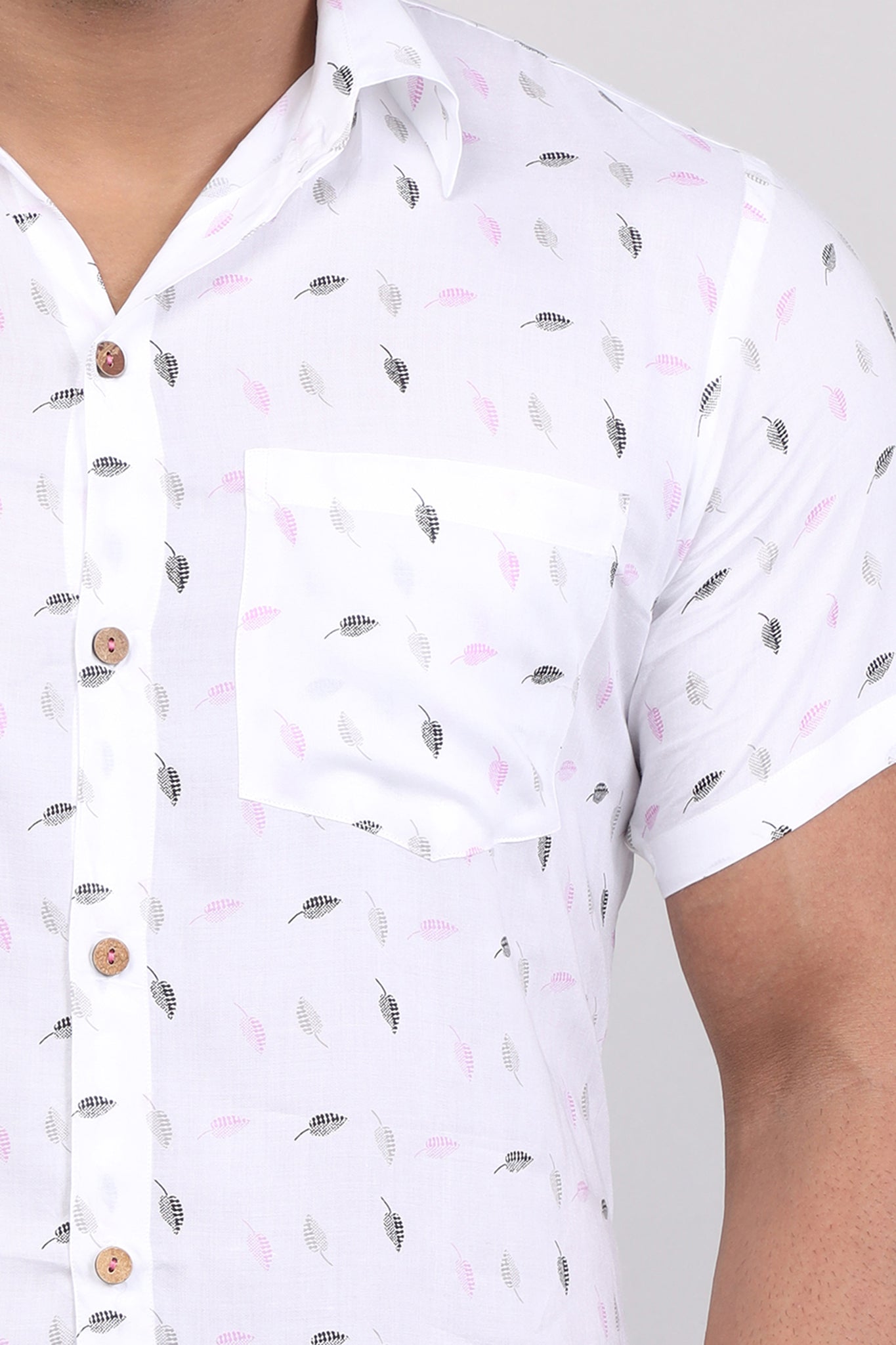 Men Beach Wear Cotton Shirt