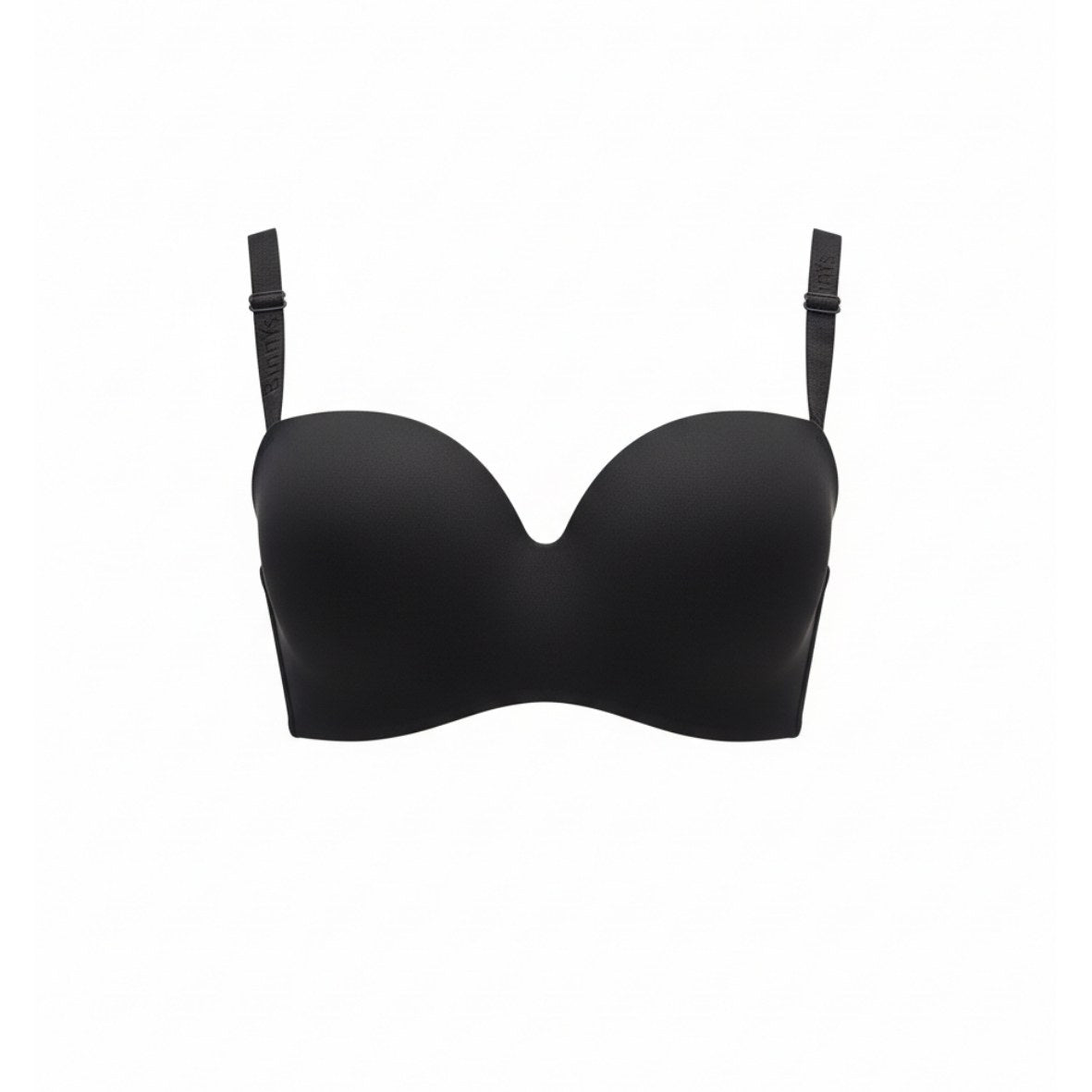 Noir Elegance Strapless Padded Bra