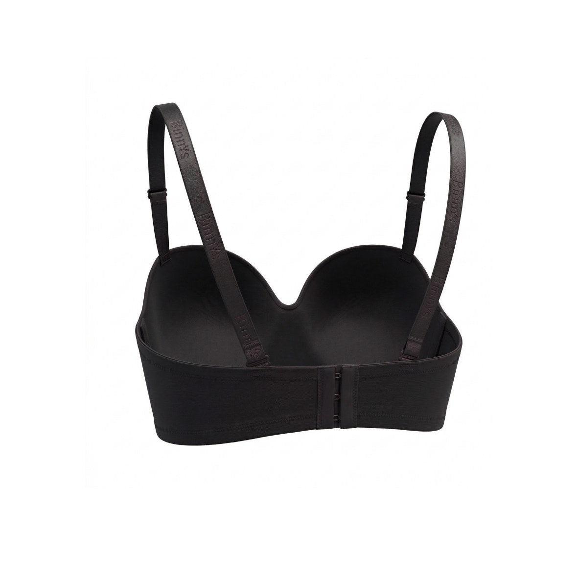 Noir Elegance Strapless Padded Bra