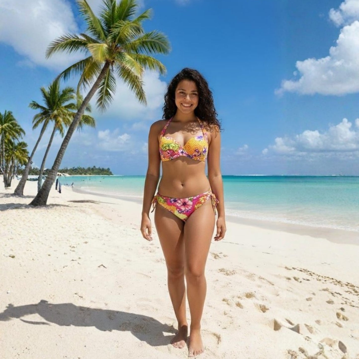 Floral Print Bikini Set – Two Piece Swimwear