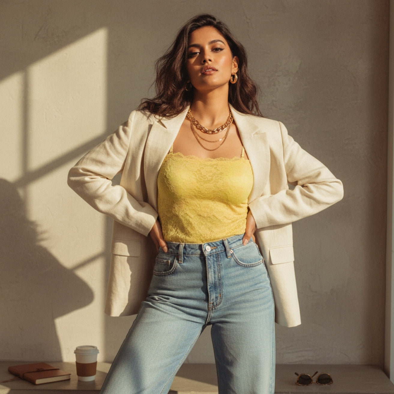 Italian Lace Spaghetti Slip