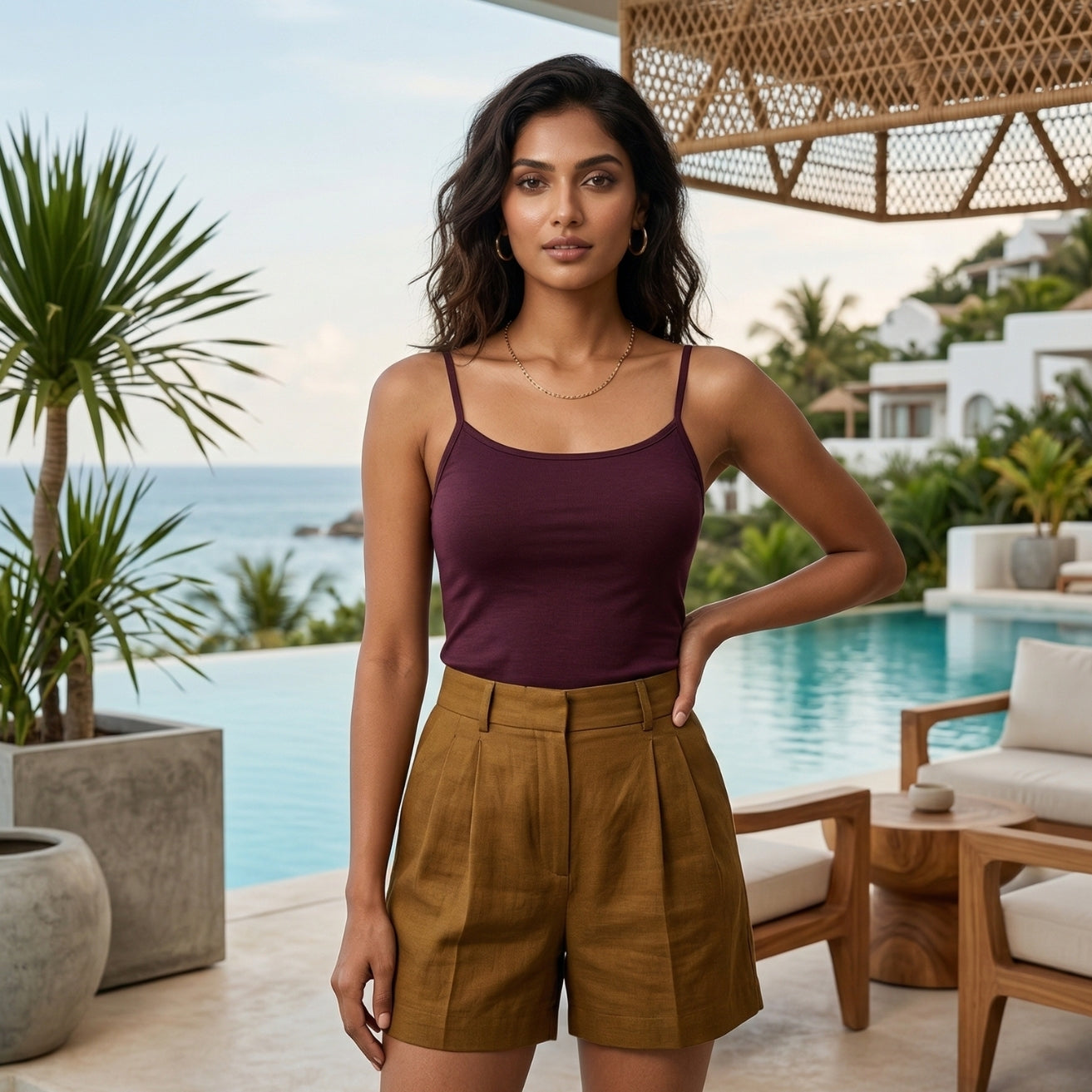 Thigh Length Micro Modal Slip