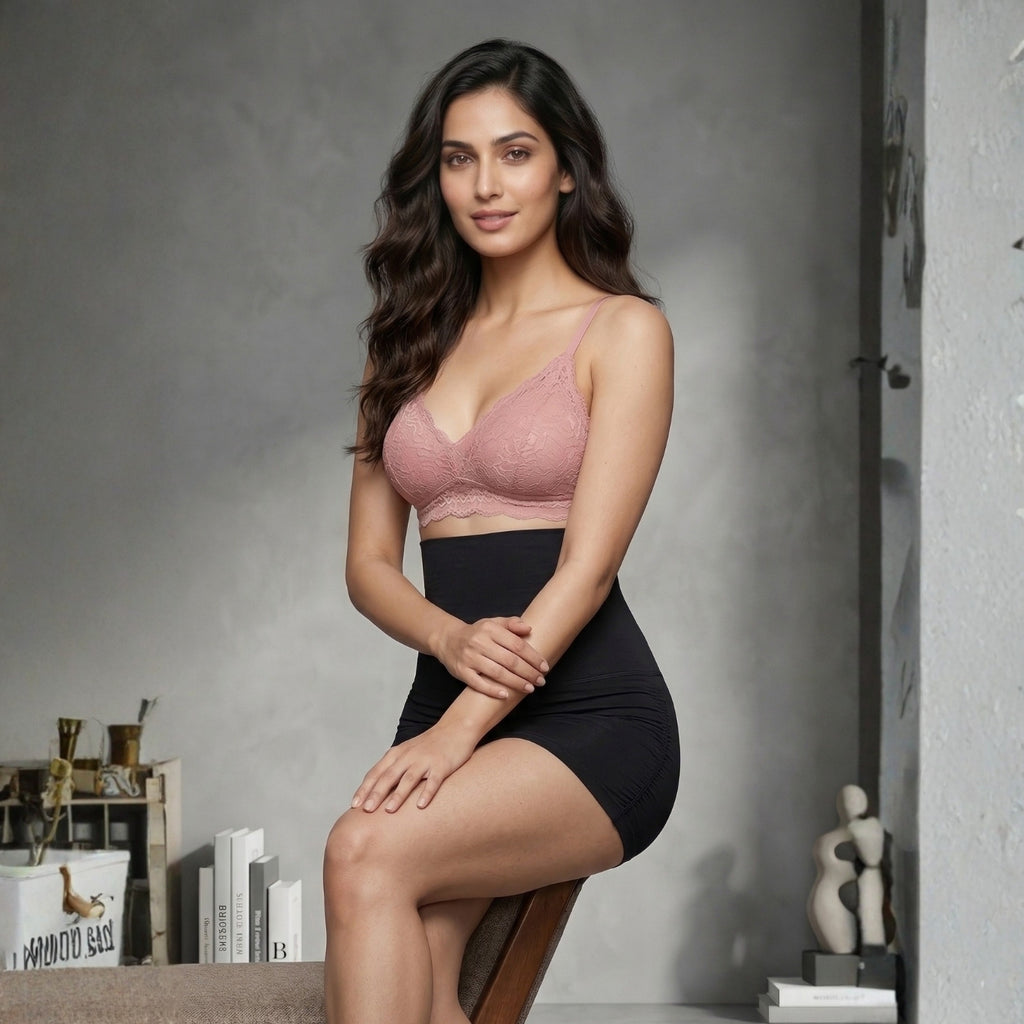 Cara Skirt Shaper- Black