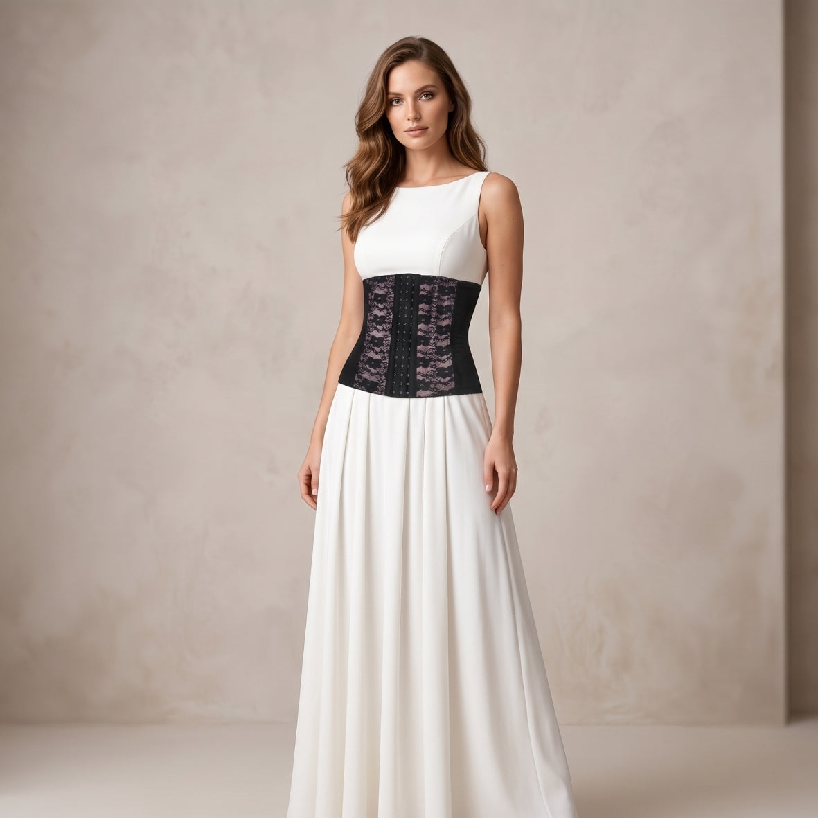 Self Designed Tummy Control Corset- Grey