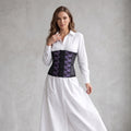 Self Designed Tummy Control Corset- Purple