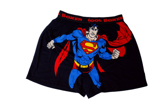 Men "FLYING SUPERMAN" Cartoon Boxer