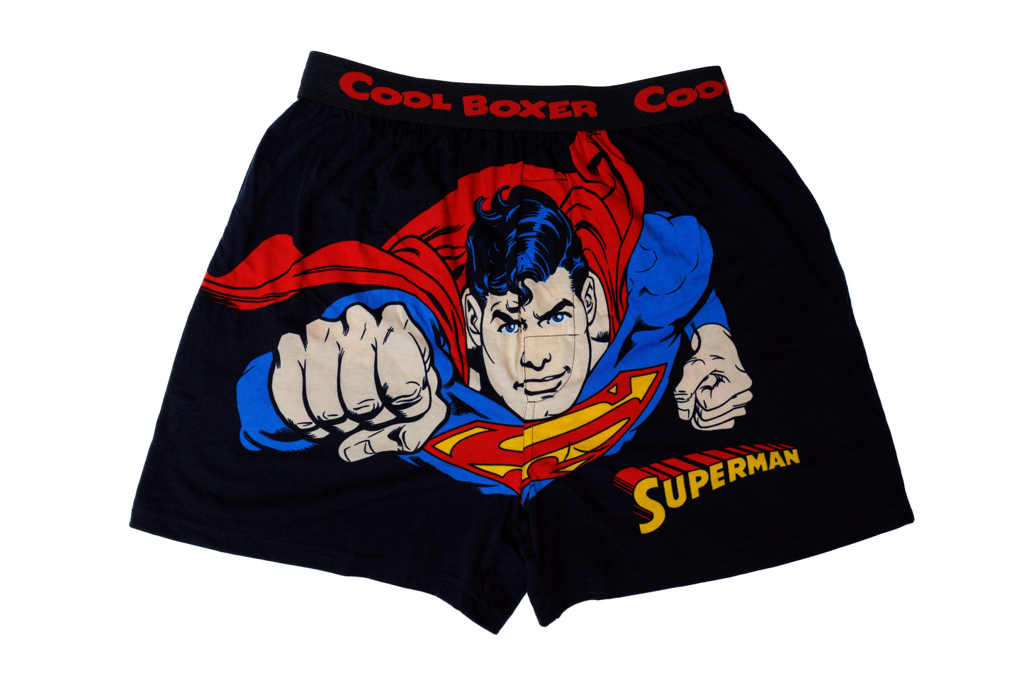 Men "FLYING SUPERMAN" Cartoon Boxer