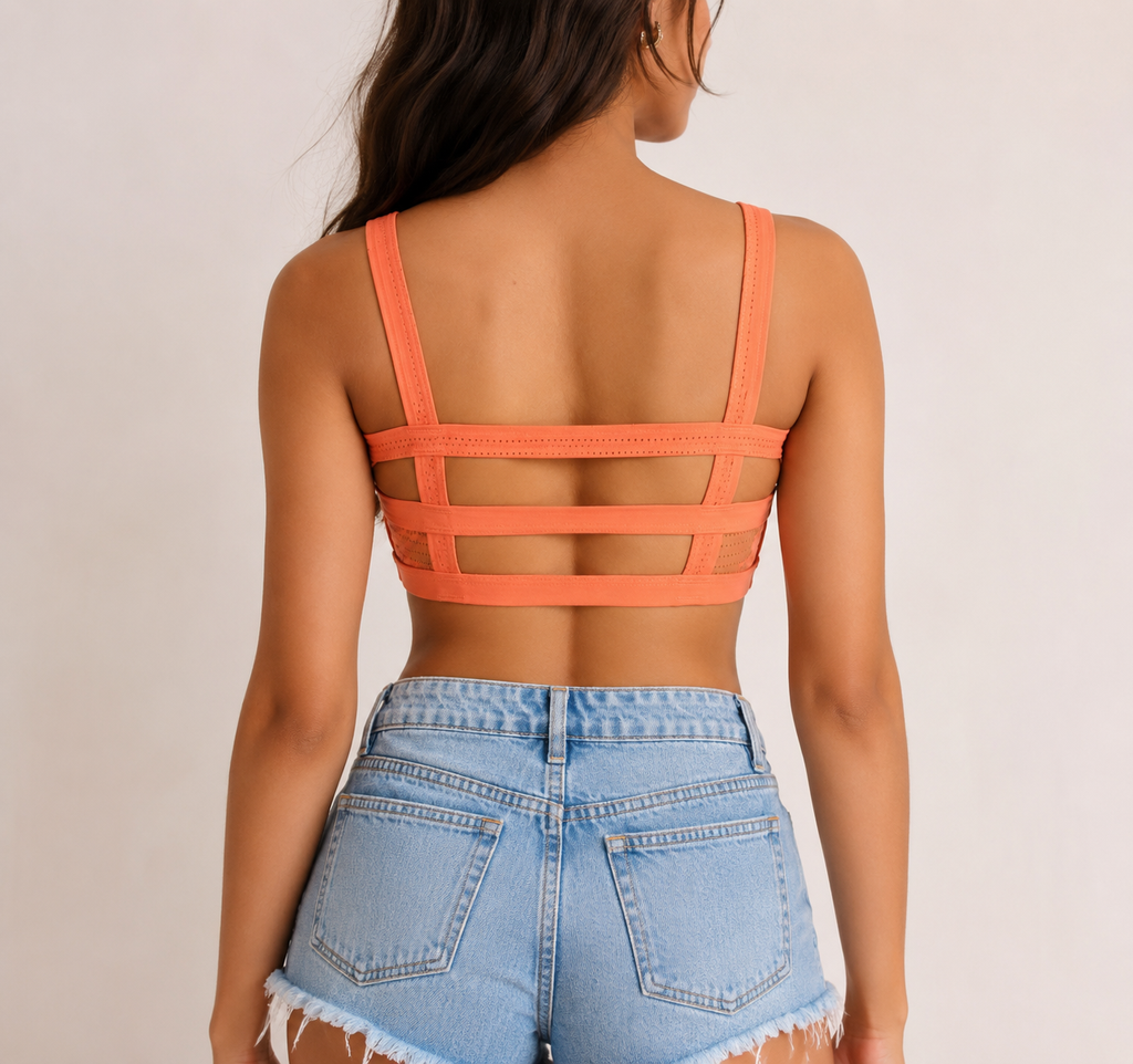 Padded Tube Bralet – Hosiery Cotton | Removable Pads