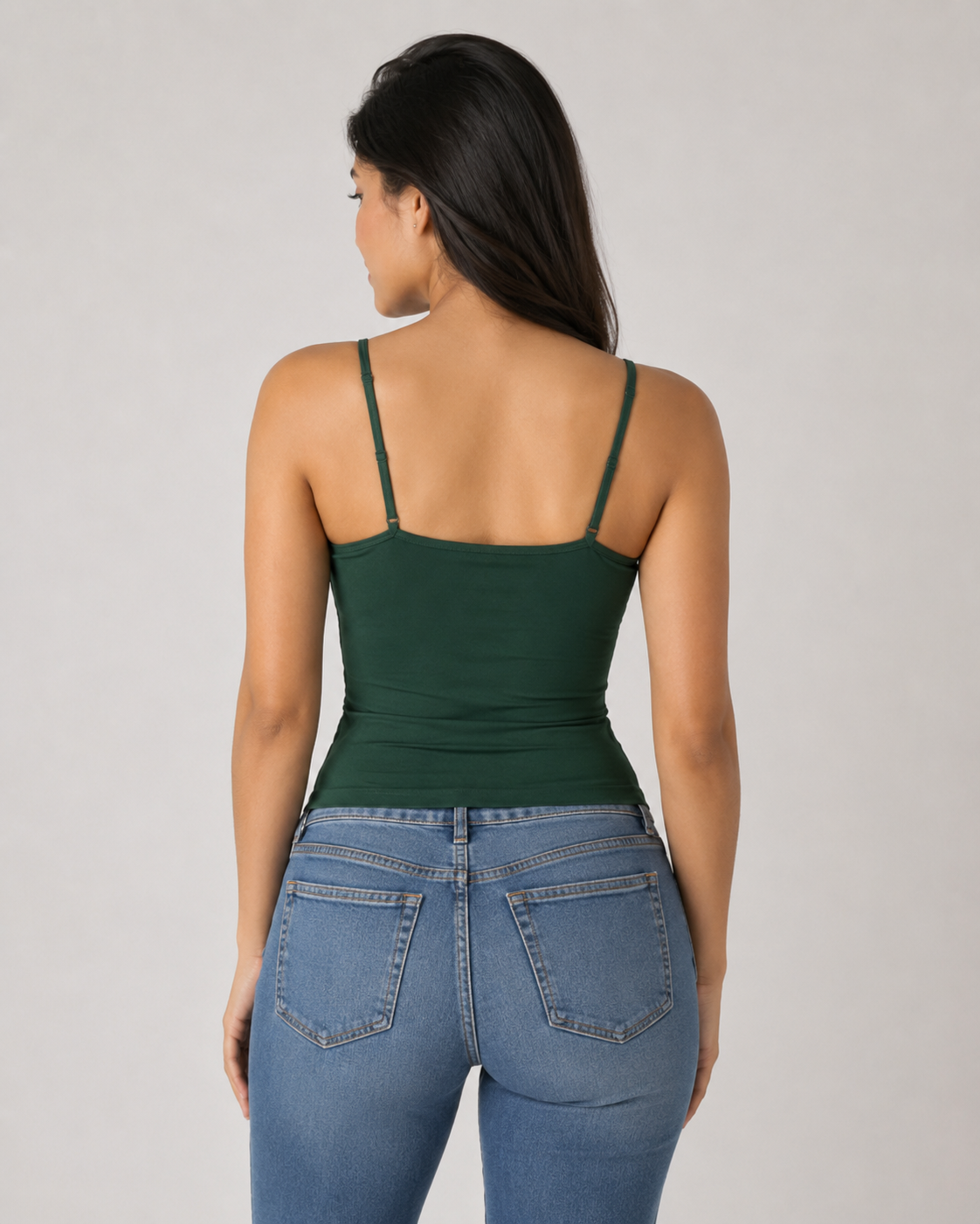 Padded Camisole | Bottle Green