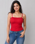 Padded Camisole | Red