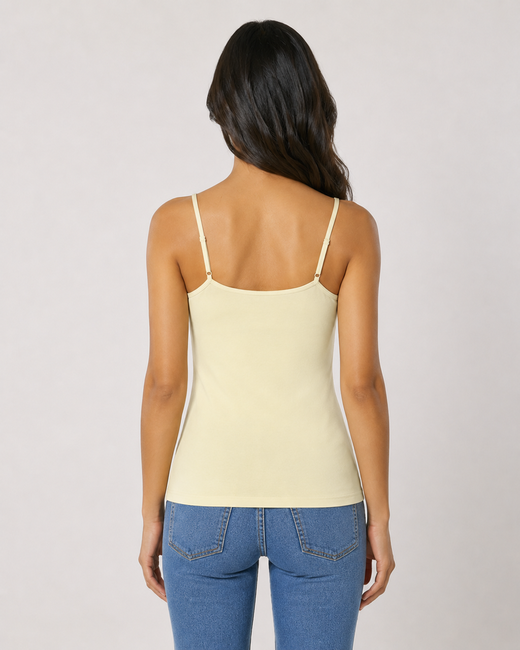 Lemon Yellow Camisole Inner for Women