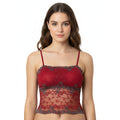 Short Lace Slip - Red
