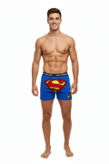 Men's Superman Cartoon Printed Modal Boxers