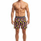 Men Black 'DONUT & SIMPSON' Cartoon Boxer