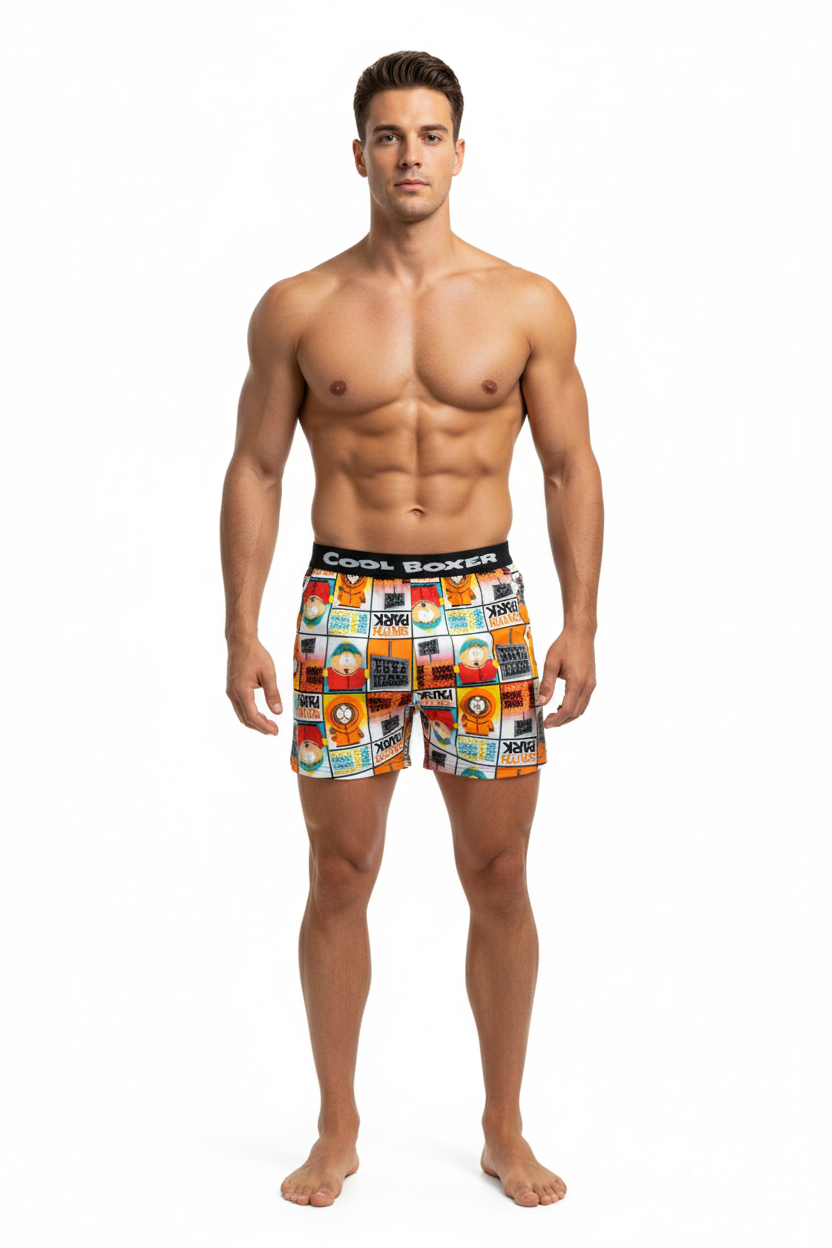Men "SOUTH PARK" Cartoon Boxer