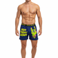 Men "NOT TODAY SATAN" Cartoon Boxer