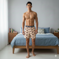 Men's Cupcake Printed Modal Boxers