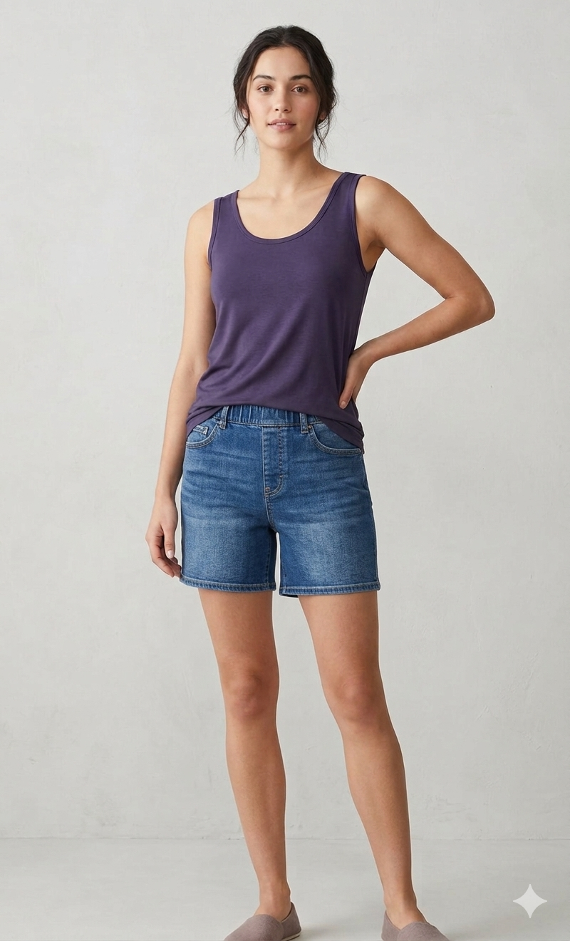 Purple Modal Broad Strap Inner