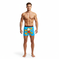 Men's Garfield "Record My Lips" Cartoon Printed Modal Boxers