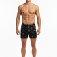 Men Black 'FUNNY MOUSE' Cartoon Boxer