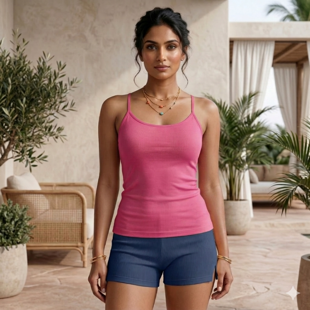 Racer Back Spaghetti Slip
