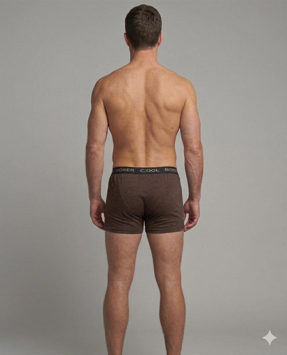 Essential Comfort Dark Brown Boxers