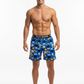 Men "BLUE YUMMY FACE" Cartoon Boxer