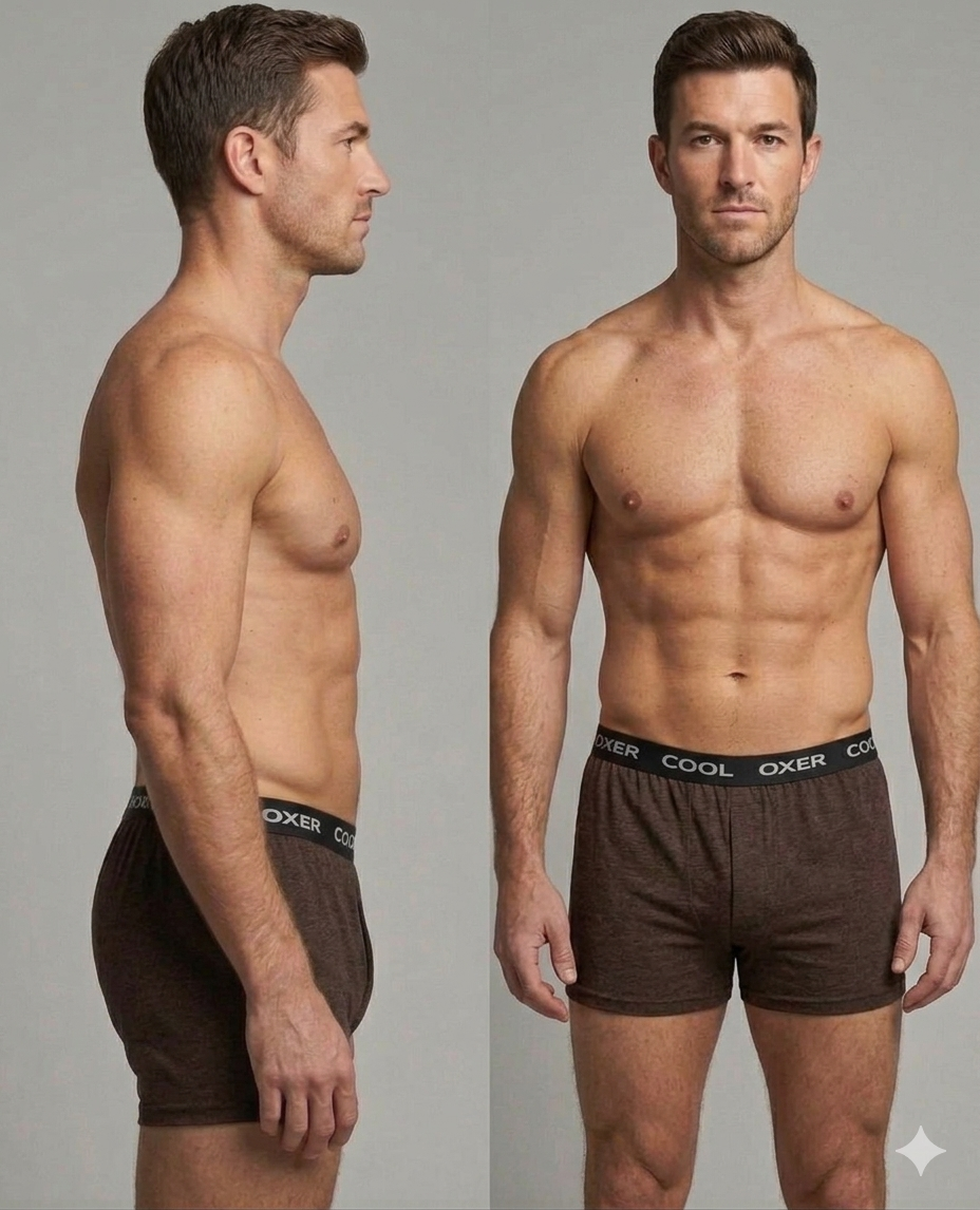 Essential Comfort Dark Brown Boxers