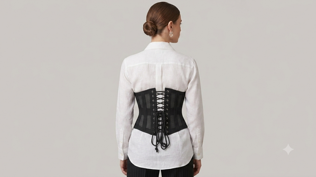 Classic Power Net Waist Clincher Corset
