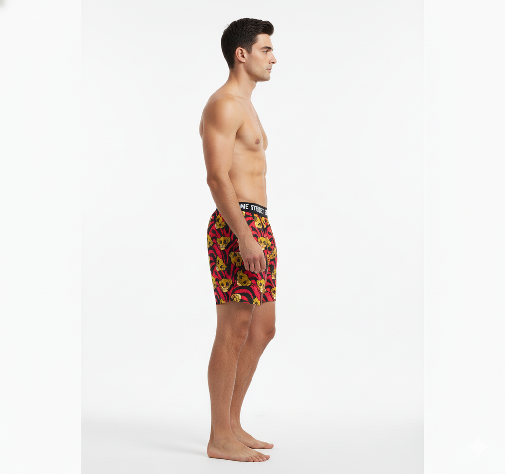 Men "THE LION KING-SIMBA" Cartoon Boxer