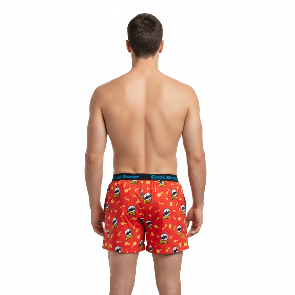 Men "PRINGLES CHIPS" Cartoon Boxer