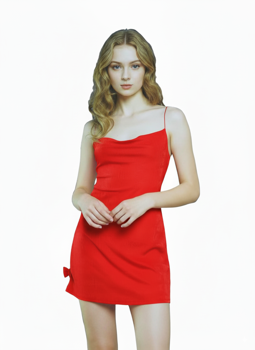 Women Sleepwear  Slinky Mini Dress By Leg Avenue
