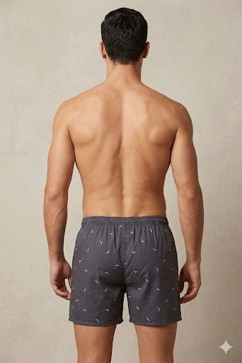 Nightbird Printed Cotton Boxers