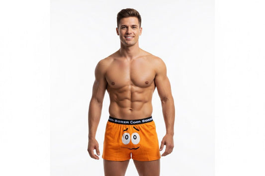 Men "UPSET EYS" Cartoon Boxer
